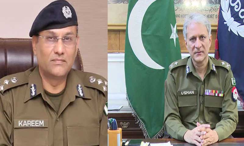 ڈاکٹر عثمان انور کو ڈی جی ایف آئی اے تعینات، راؤ عبدالکریم پنجاب کے نئے آئی جی مقرر