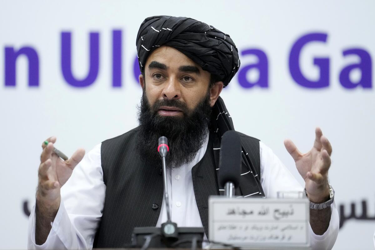 پاکستانی بمباری کی تصدیق، جانی نقصان نہیں ہوا: ذبیح اللہ مجاہد