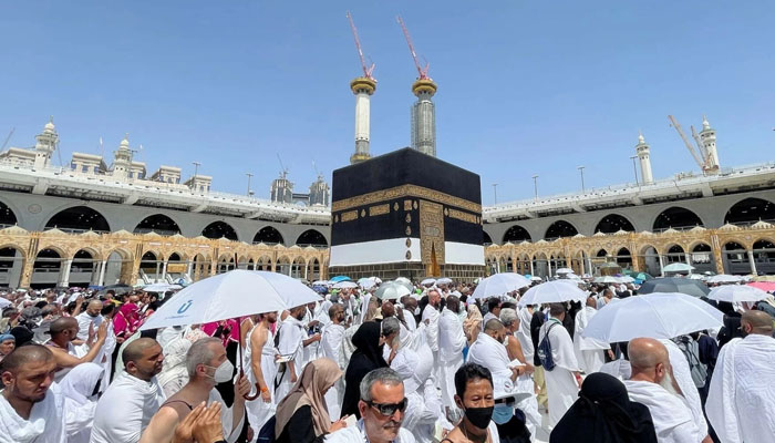 سعودی عرب میں عازمین حج کی تعداد 15 لاکھ 18 ہزار سے تجاوز