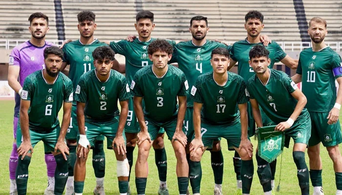 مالدیپ 4 ملکی فٹبال ٹورنامنٹ کے لیے پاکستان کا 23 رکنی اسکواڈ کا اعلان