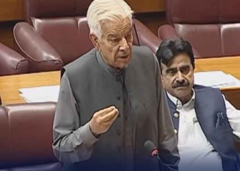 قومی اسمبلی میں خواجہ آصف کا کہنا تھا کہ معاہدے میں پاکستان کا کردار قیادت کی تین سالہ محنت کا نتیجہ ہے