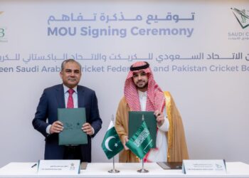 سعودی عرب اور پاکستان کے درمیان جدہ میں عالمی معیار کے کرکٹ اسٹیڈیم کی تعمیر کا معاہدہ