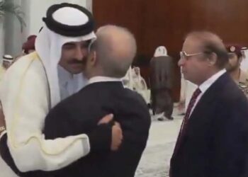 دوحہ میں پاکستانی قیادت کی امیر قطر سے ملاقات، سابق امیر کے انتقال پر دلی تعزیت